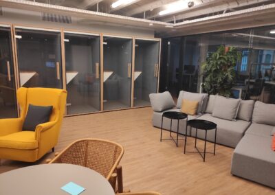 Reforma de oficina de Networking - Hall